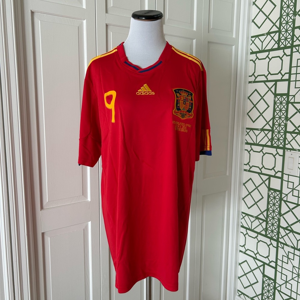 Adidas jersey Torres, Netherlands- Spain, Johannesburg 2010. New with tag